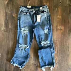 Judy Blue mid rise jeans.  Brand new size 13.